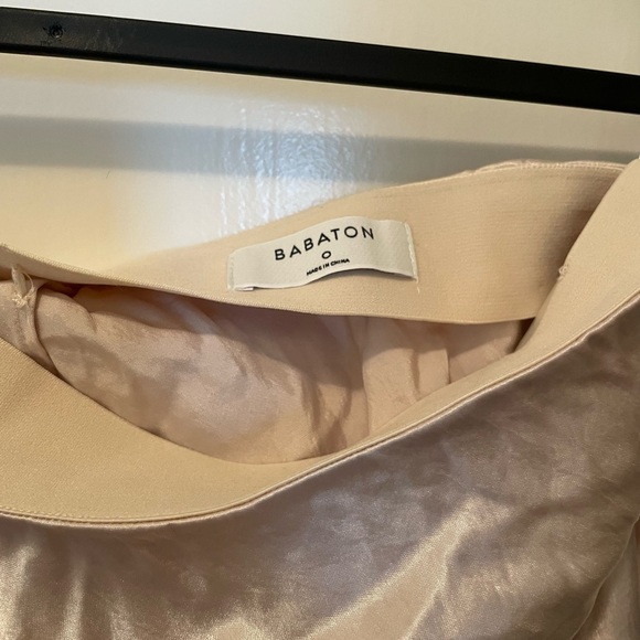 Aritzia Babaton Slip Satin mini skirt - Picture 3 of 3